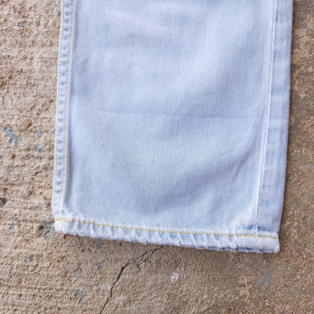 Acne Studios Patchwork Light Wash Straight Leg Je… - image 6